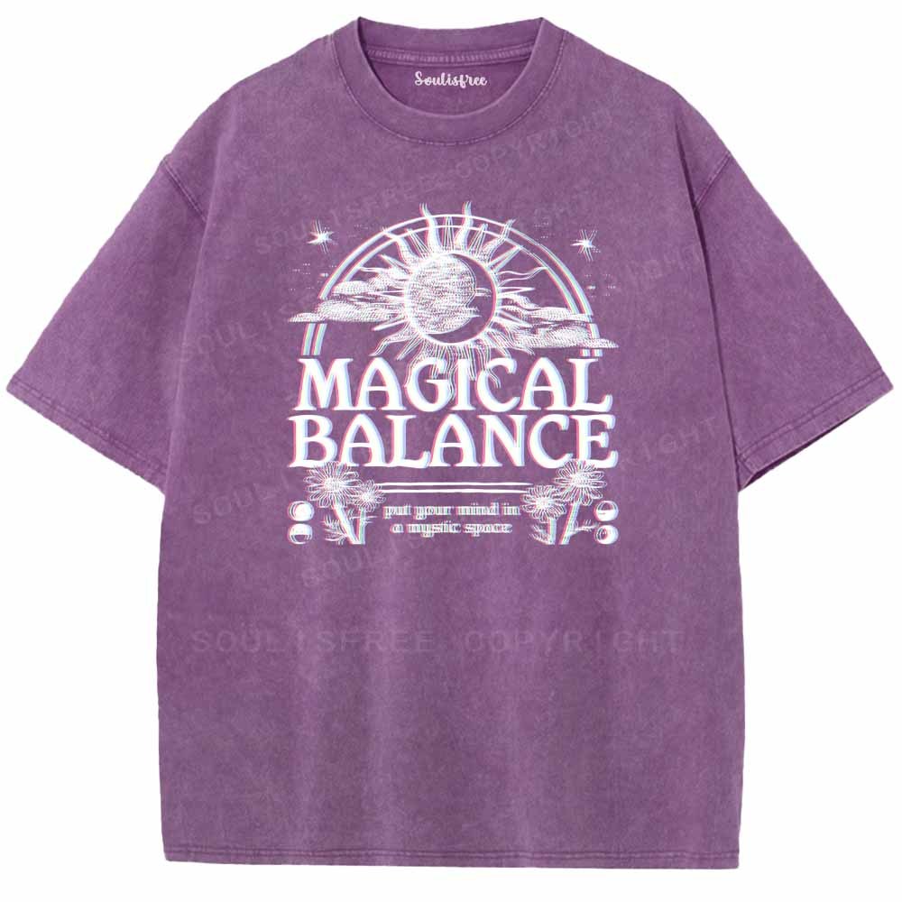 Soulisfree  MAGICAL BALANCE Washed Tee