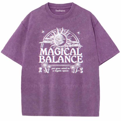 Soulisfree  MAGICAL BALANCE Washed Tee