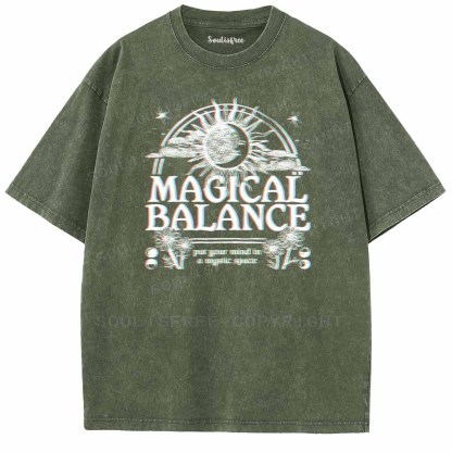 Soulisfree  MAGICAL BALANCE Washed Tee