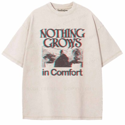 Soulisfree  Nothing Grows In Comfort Washed Tee