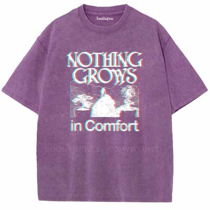 Soulisfree  Nothing Grows In Comfort Washed Tee