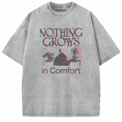 Soulisfree  Nothing Grows In Comfort Washed Tee