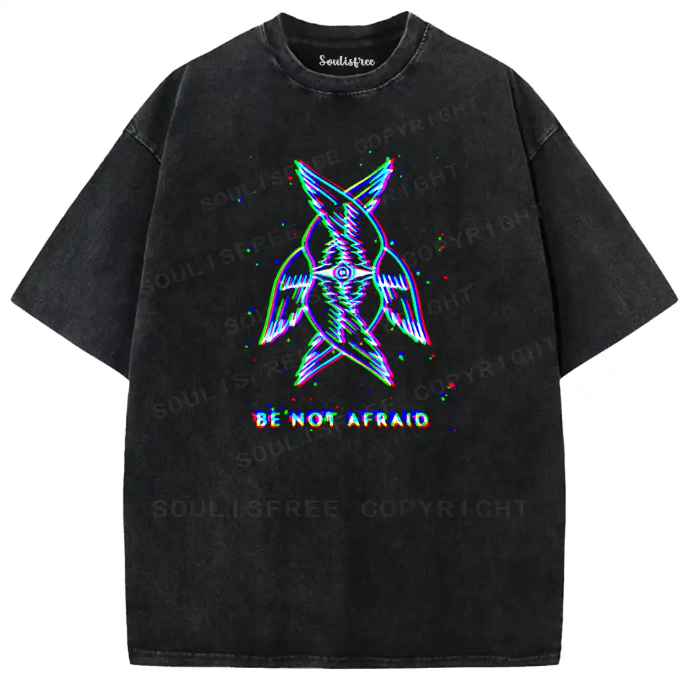 Be Not Afraid Washed T-shirt