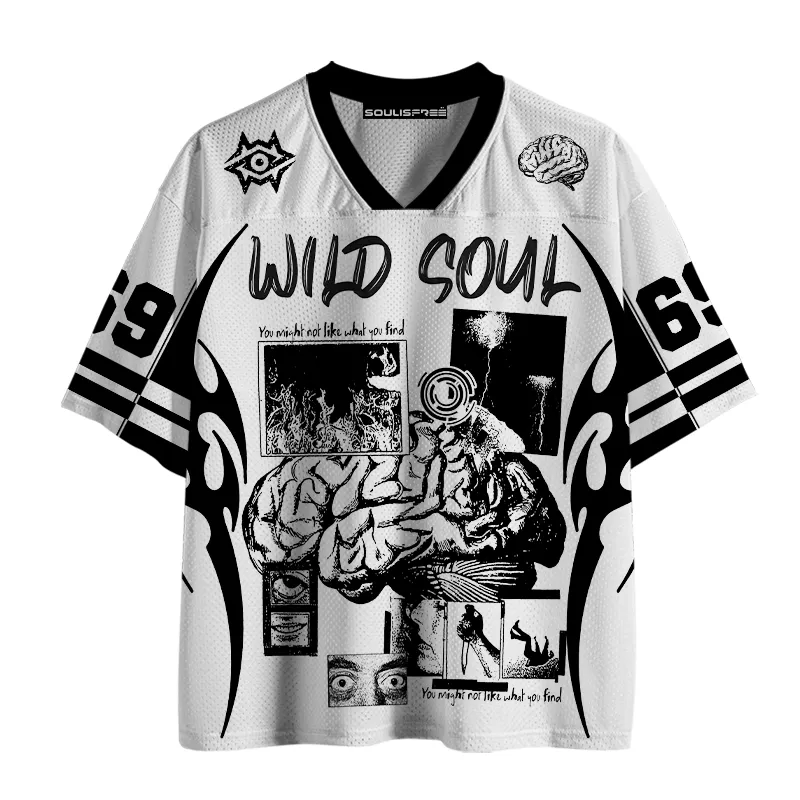 Designed Soulisfree Third Eye – Cosmic Awareness Mesh Jersey