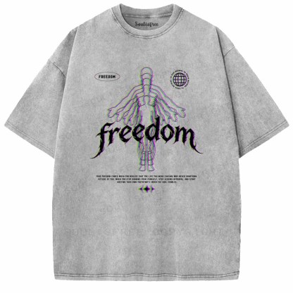 Soulisfree  Freedom Within Yourself Washed Tee