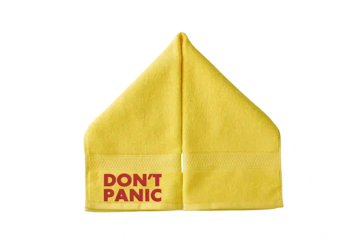 Don't Freak Out Embroidered Hand Towel
