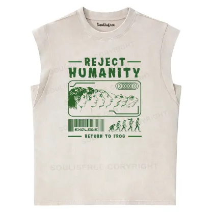 Return To Frog Washed Tank Tops