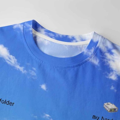 Soulisfree DIGITAL NOSTALGIA Cotton Tee