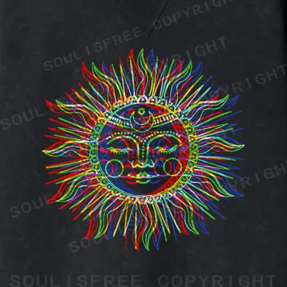 Vibes of the Sun Fit Washed Sweatshirt