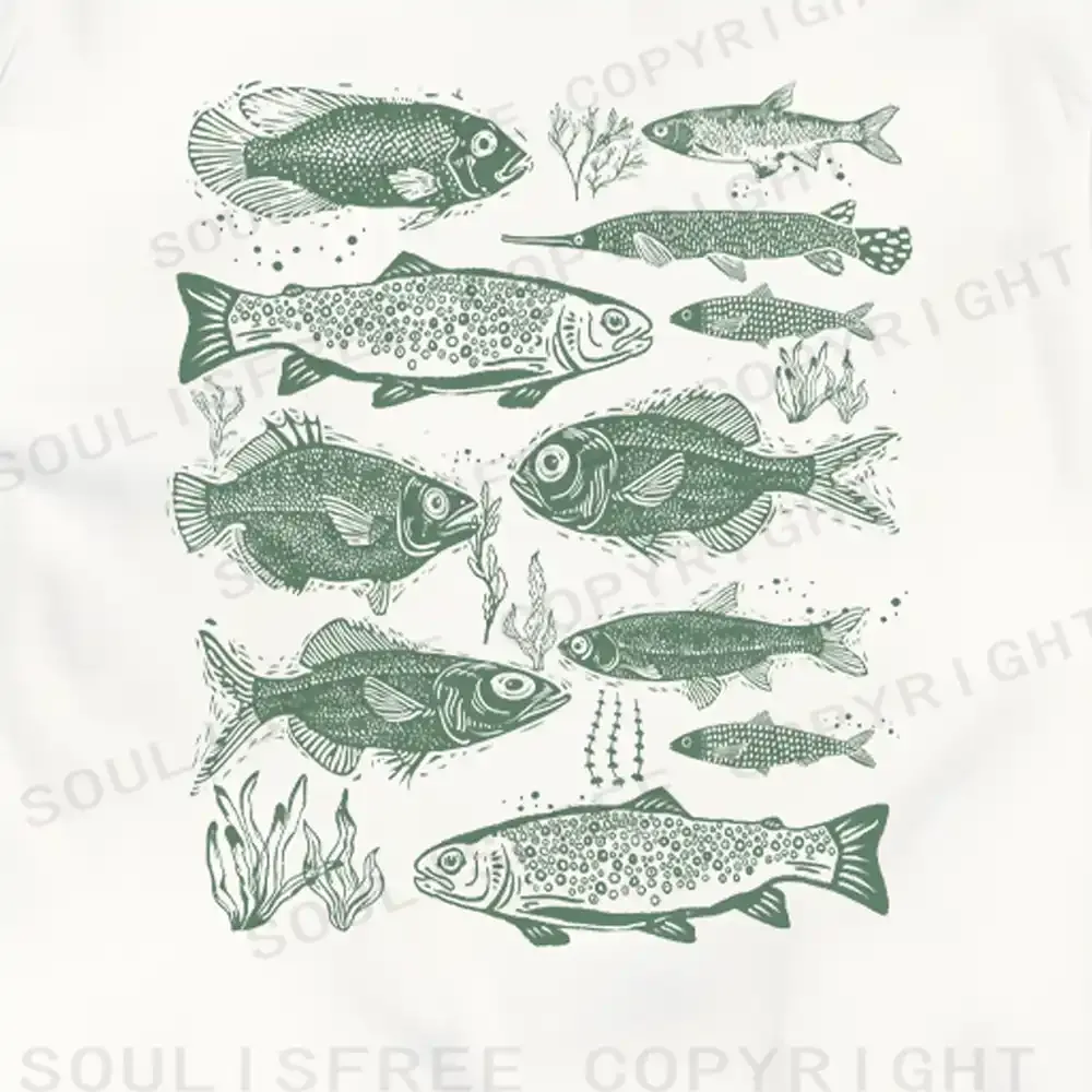 Retro Fish T-shirt