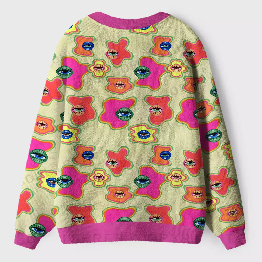 The Watching Bloom Ugly Cardigan Sweaters