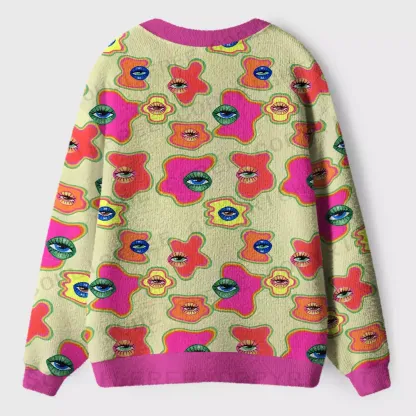 The Watching Bloom Ugly Cardigan Sweaters
