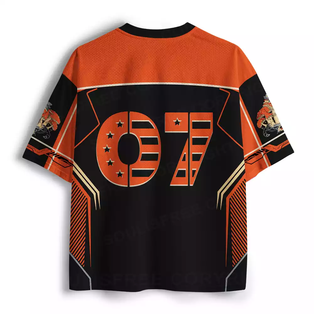 Mushroom Multi-Eye Mesh Jersey