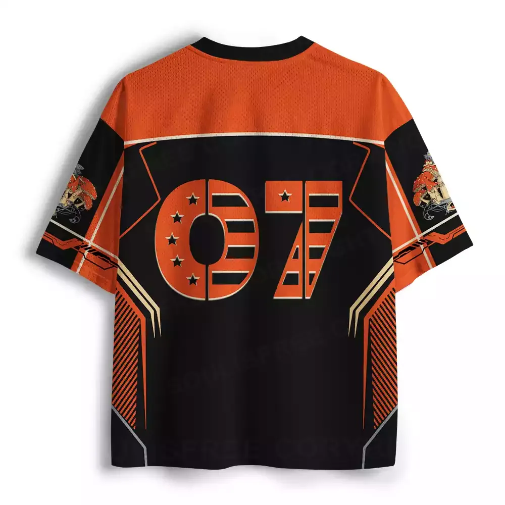 Mushroom Multi-Eye Mesh Jersey
