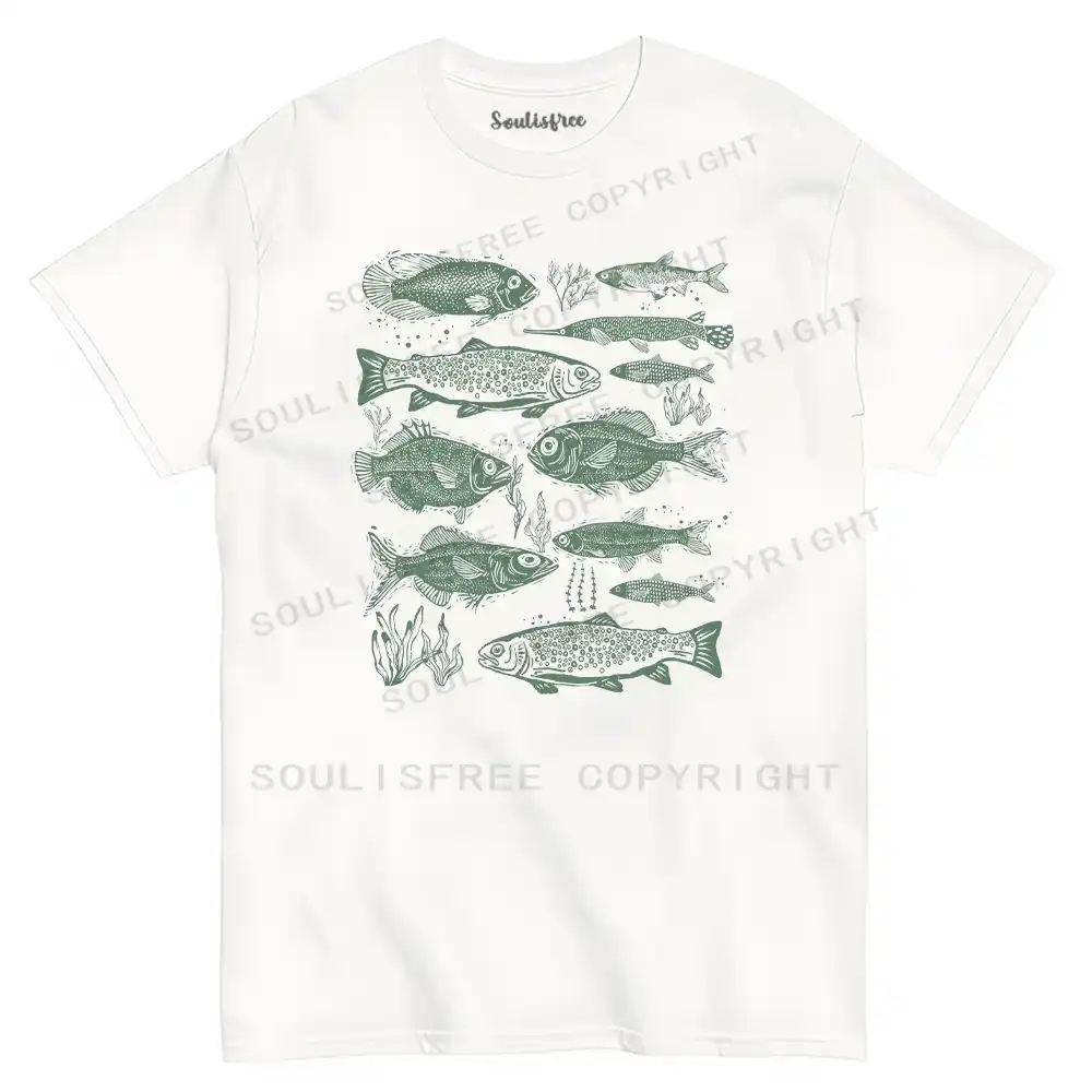 Retro Fish T-shirt