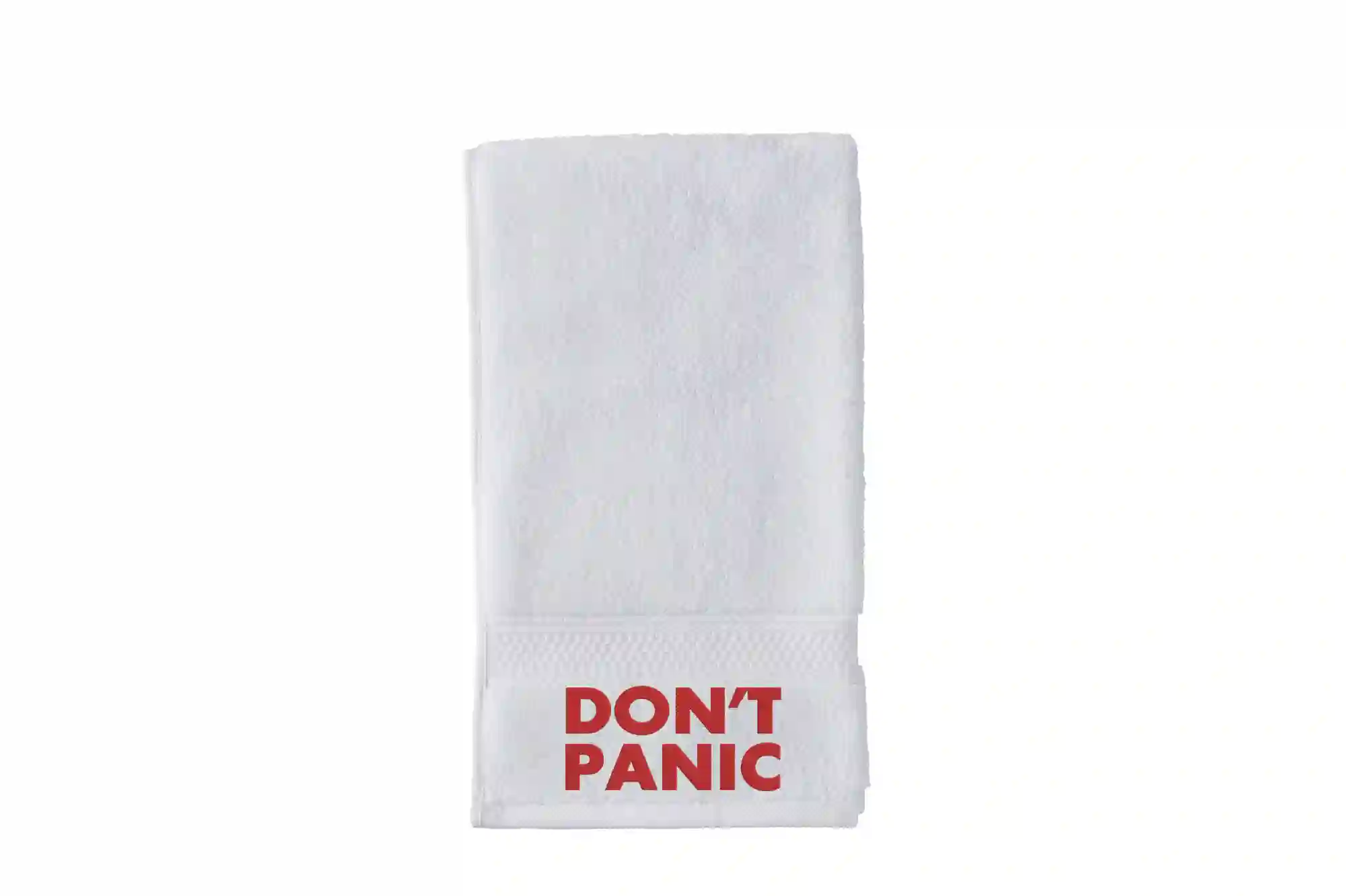 Don't Freak Out Embroidered Hand Towel