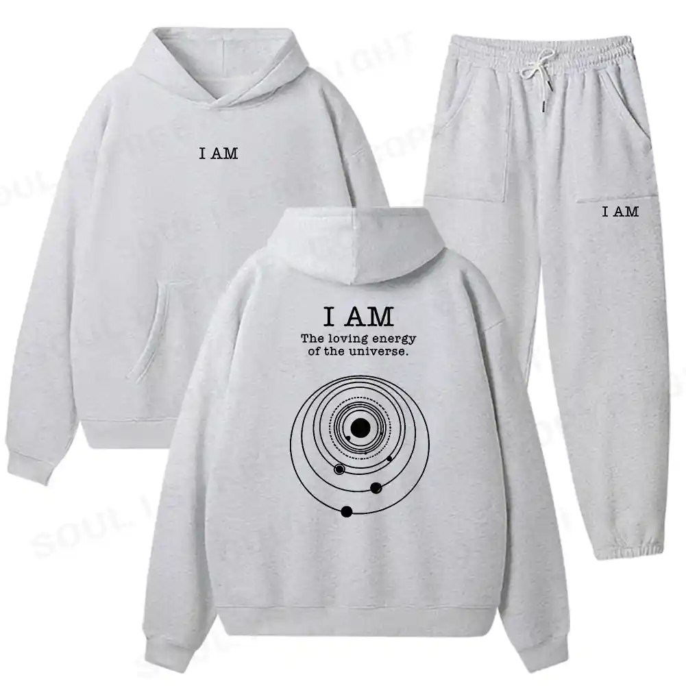 Cosmic Selfhood Fleece Hoodie Set