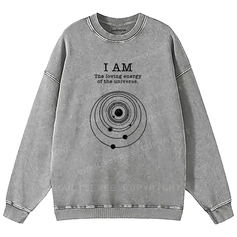 Cosmic Selfhood Washed Sweatshirts