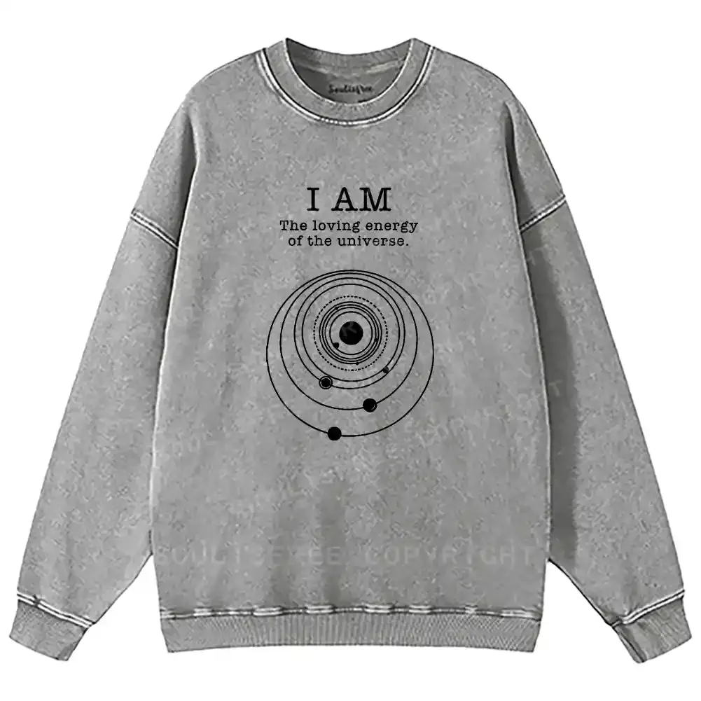 Cosmic Selfhood Washed Sweatshirts