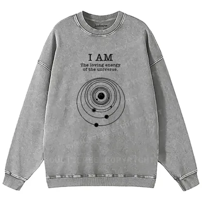Cosmic Selfhood Washed Sweatshirts