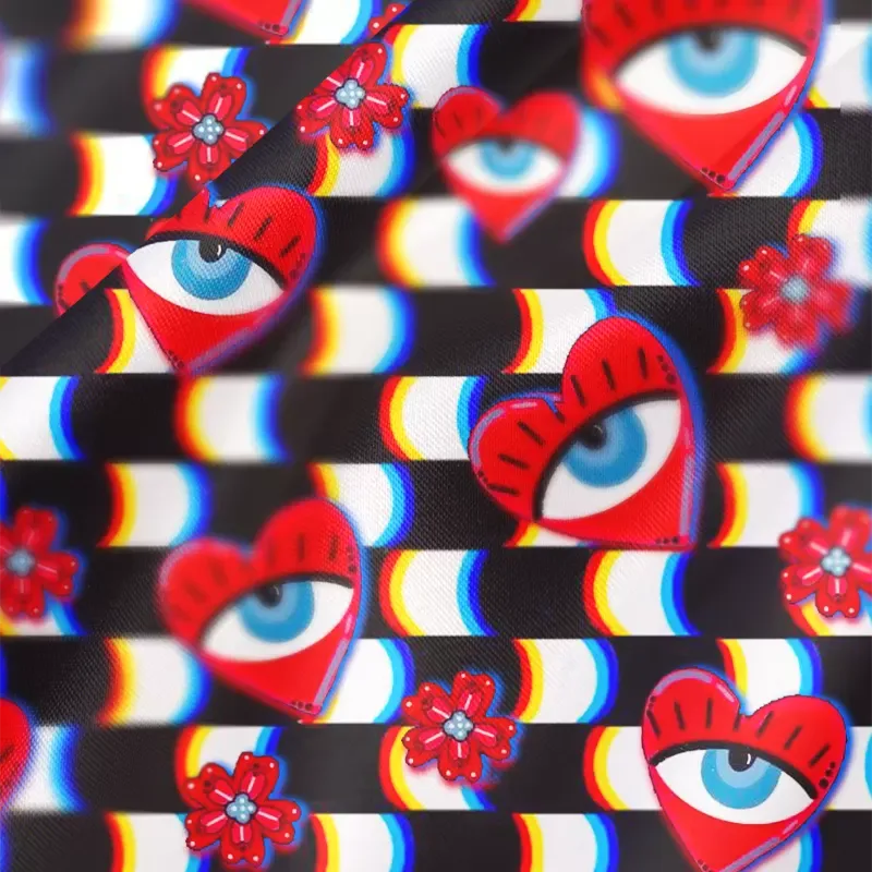 Soulisfree Heart Vision Cowl Neck Satin Mini Dress