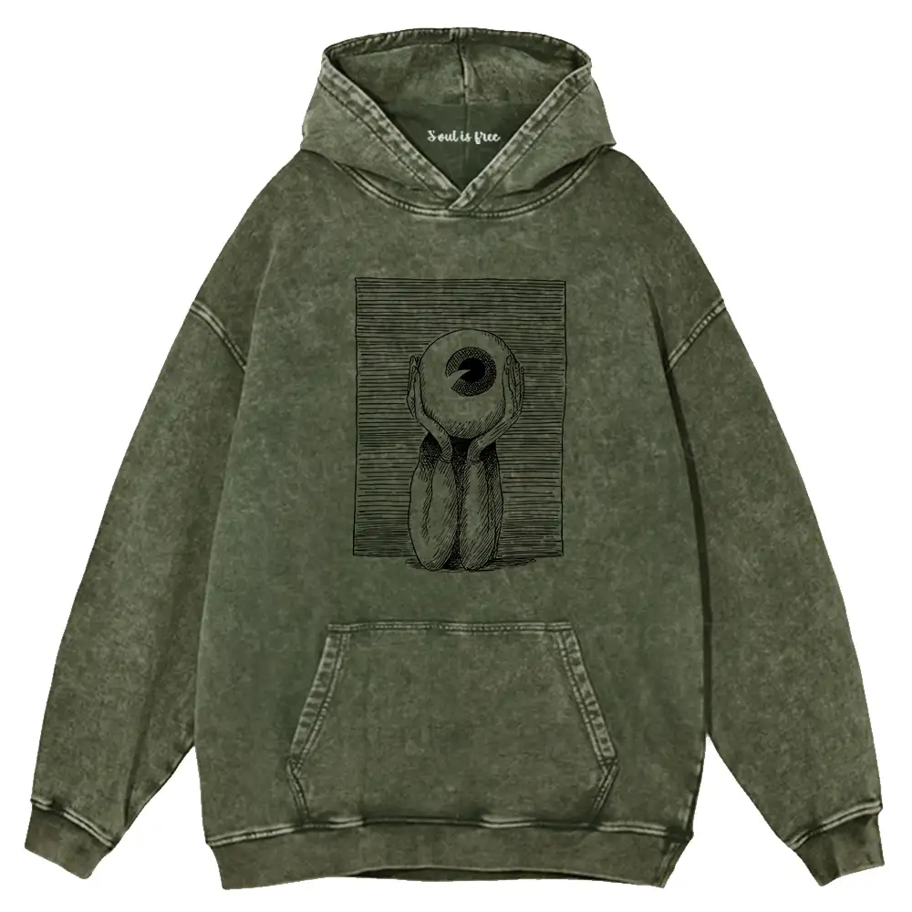 The Eye of the Beholder Washed Hoodie