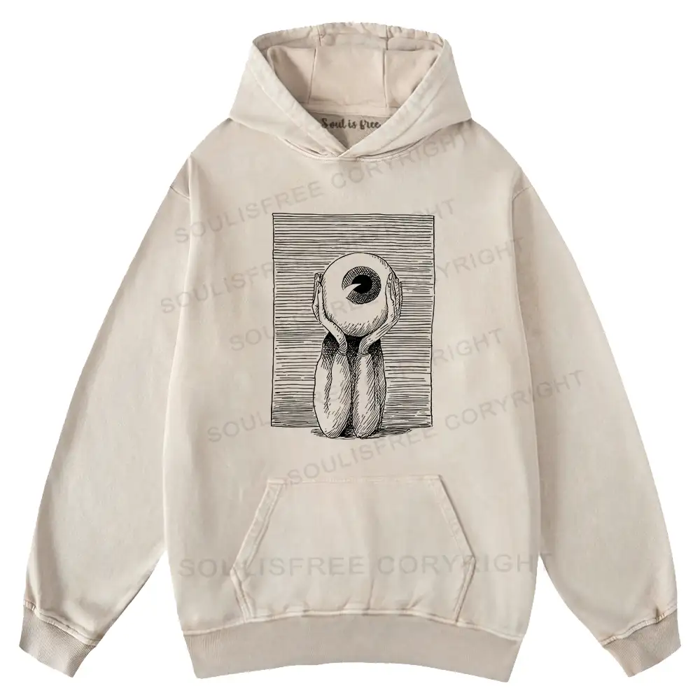 The Eye of the Beholder Washed Hoodie