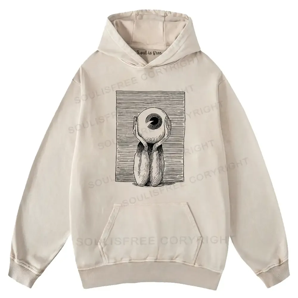 The Eye of the Beholder Washed Hoodie