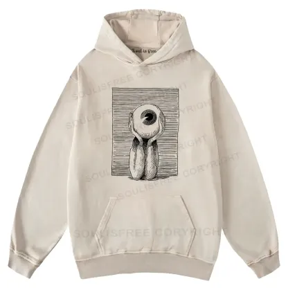 The Eye of the Beholder Washed Hoodie