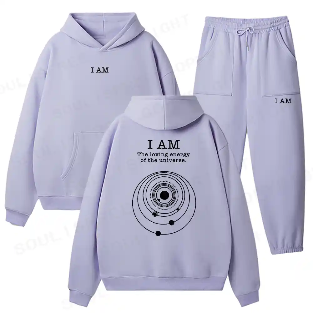 Cosmic Selfhood Fleece Hoodie Set