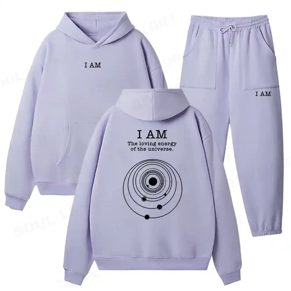 Cosmic Selfhood Fleece Hoodie Set