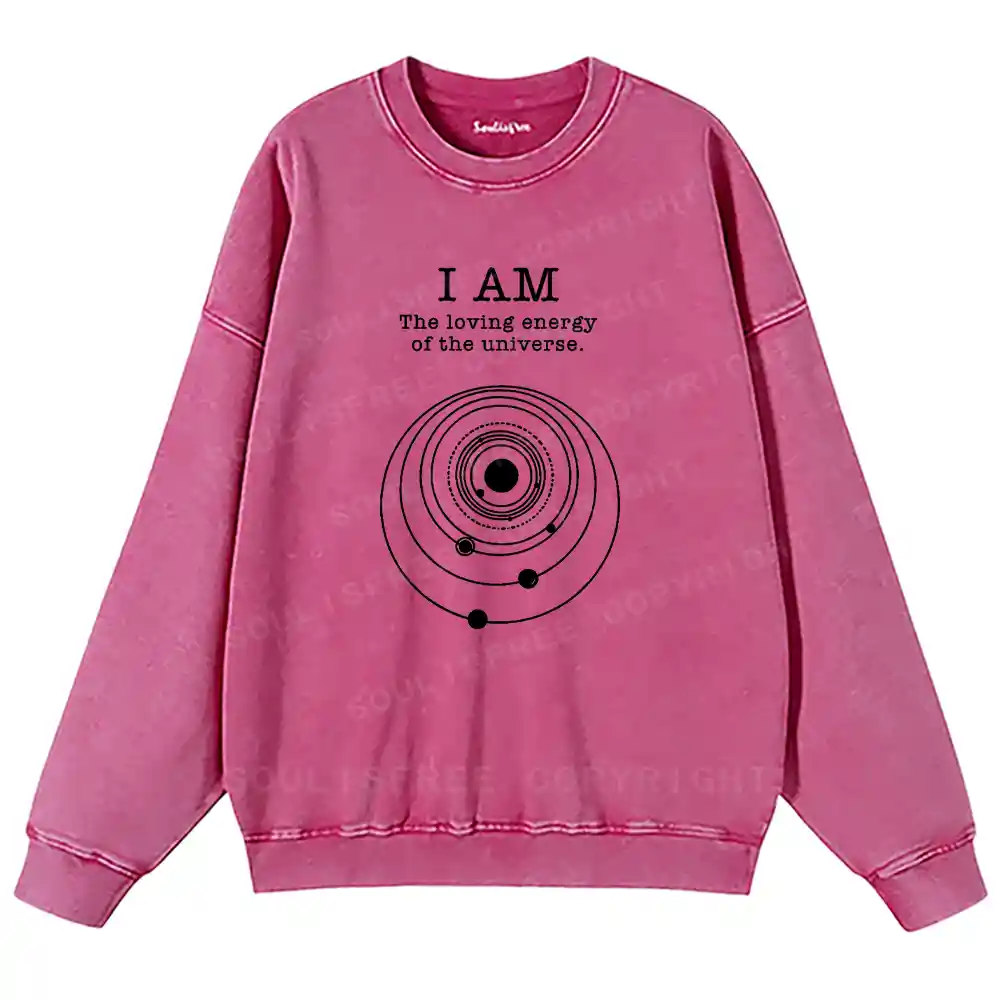 Cosmic Selfhood Washed Sweatshirts