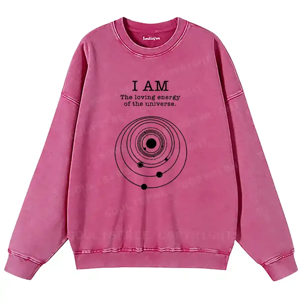 Cosmic Selfhood Washed Sweatshirts
