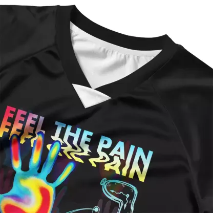 Soulisfree FEEL THE PAIN —Energy Transfer Cropped Jersey