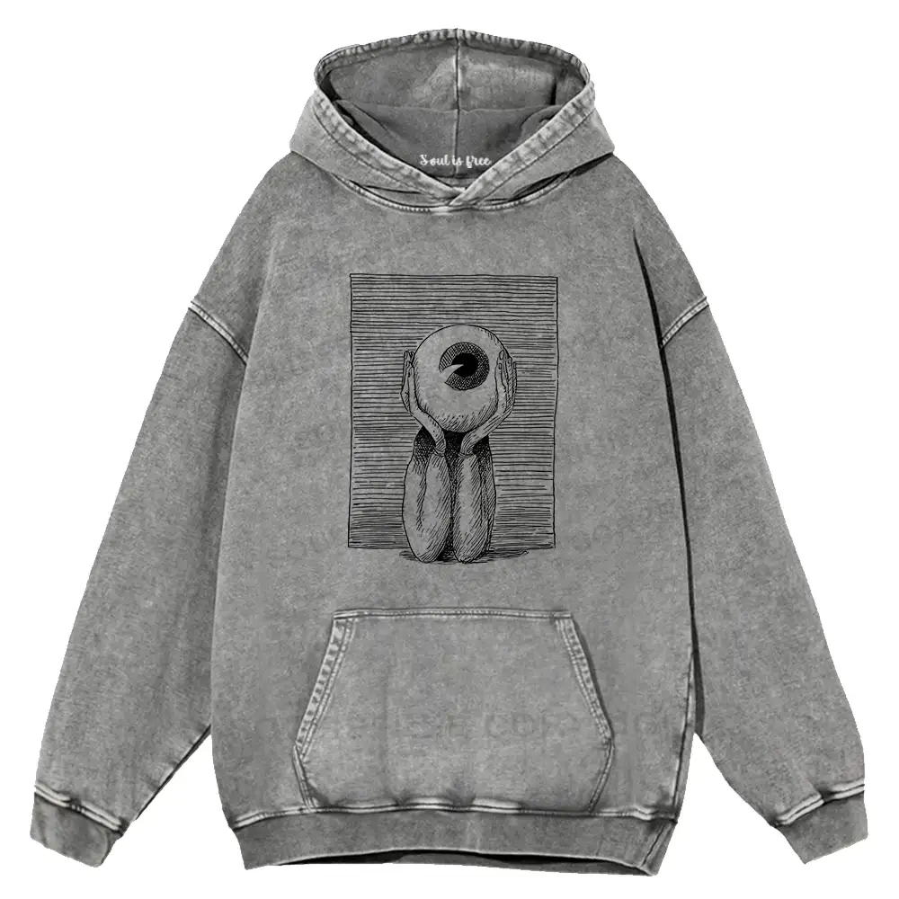 The Eye of the Beholder Washed Hoodie