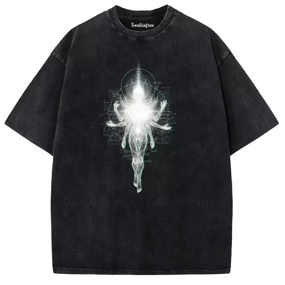 Soulisfree Trance Vision Kitty Washed Tee