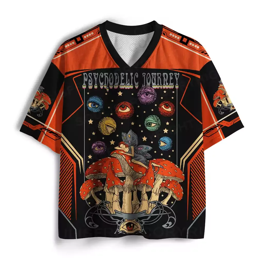Mushroom Multi-Eye Mesh Jersey