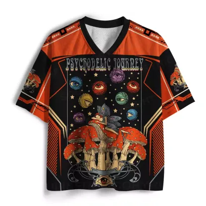 Mushroom Multi-Eye Mesh Jersey