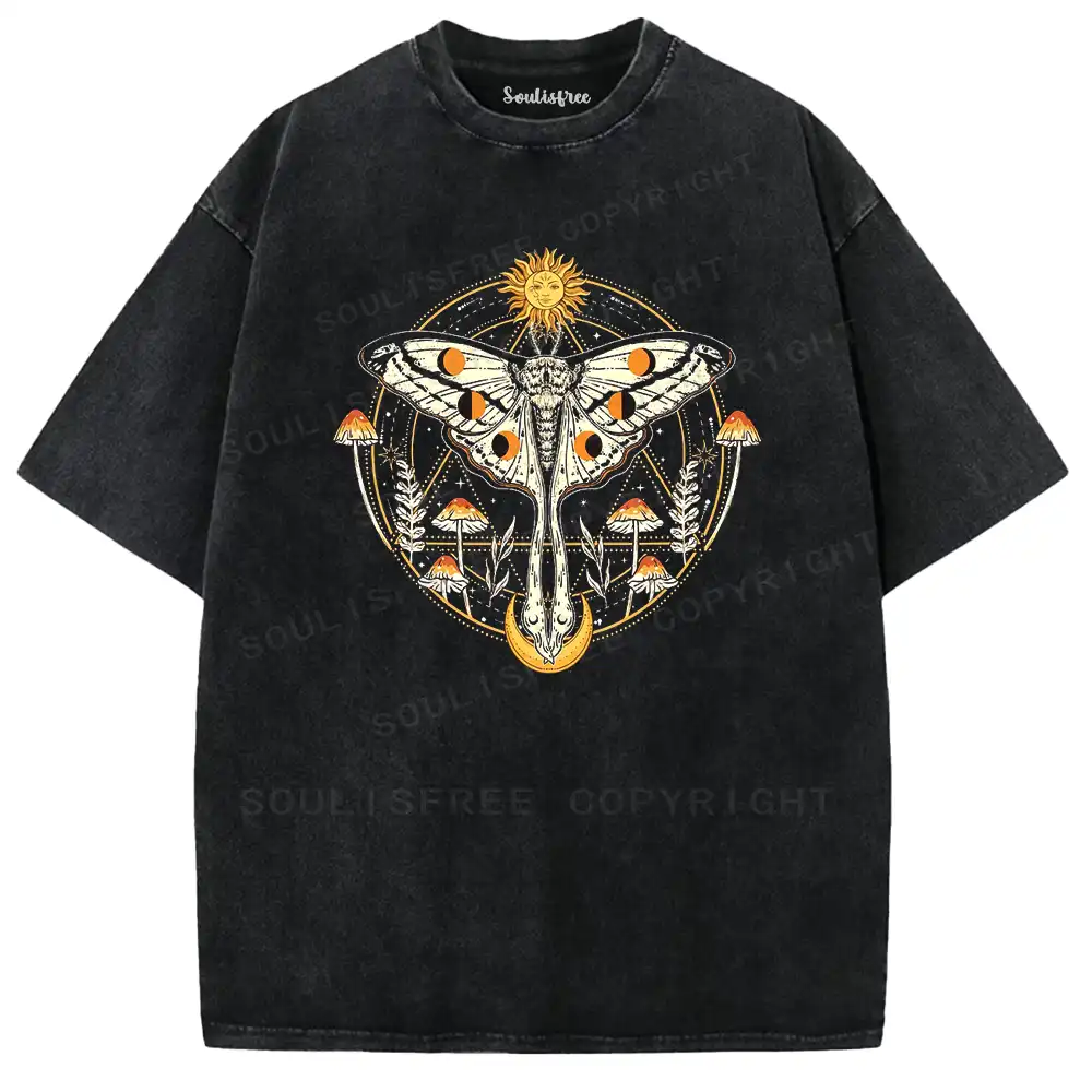 Mystic Moth Washed T-shirt