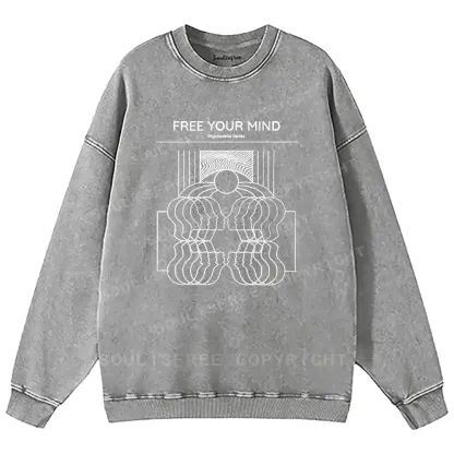 Inner Frequency Washed Sweatshirts