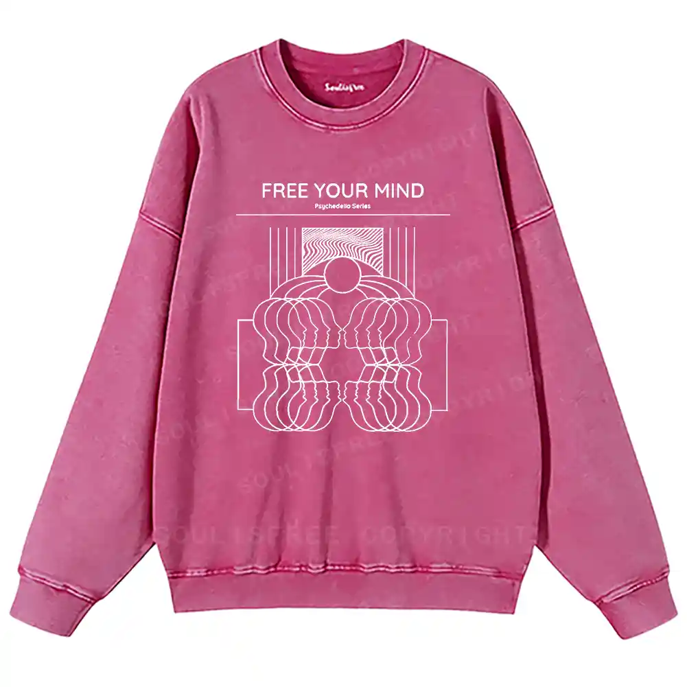 Inner Frequency Washed Sweatshirts