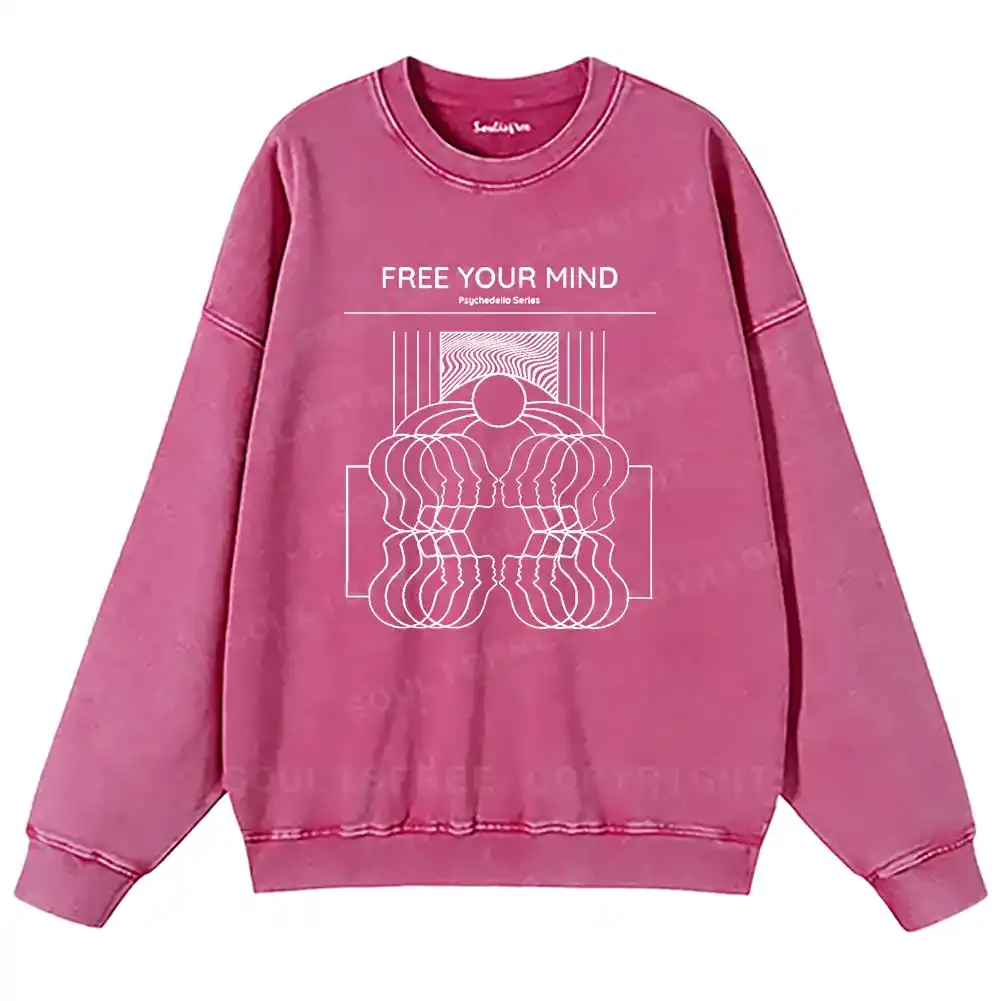 Inner Frequency Washed Sweatshirts