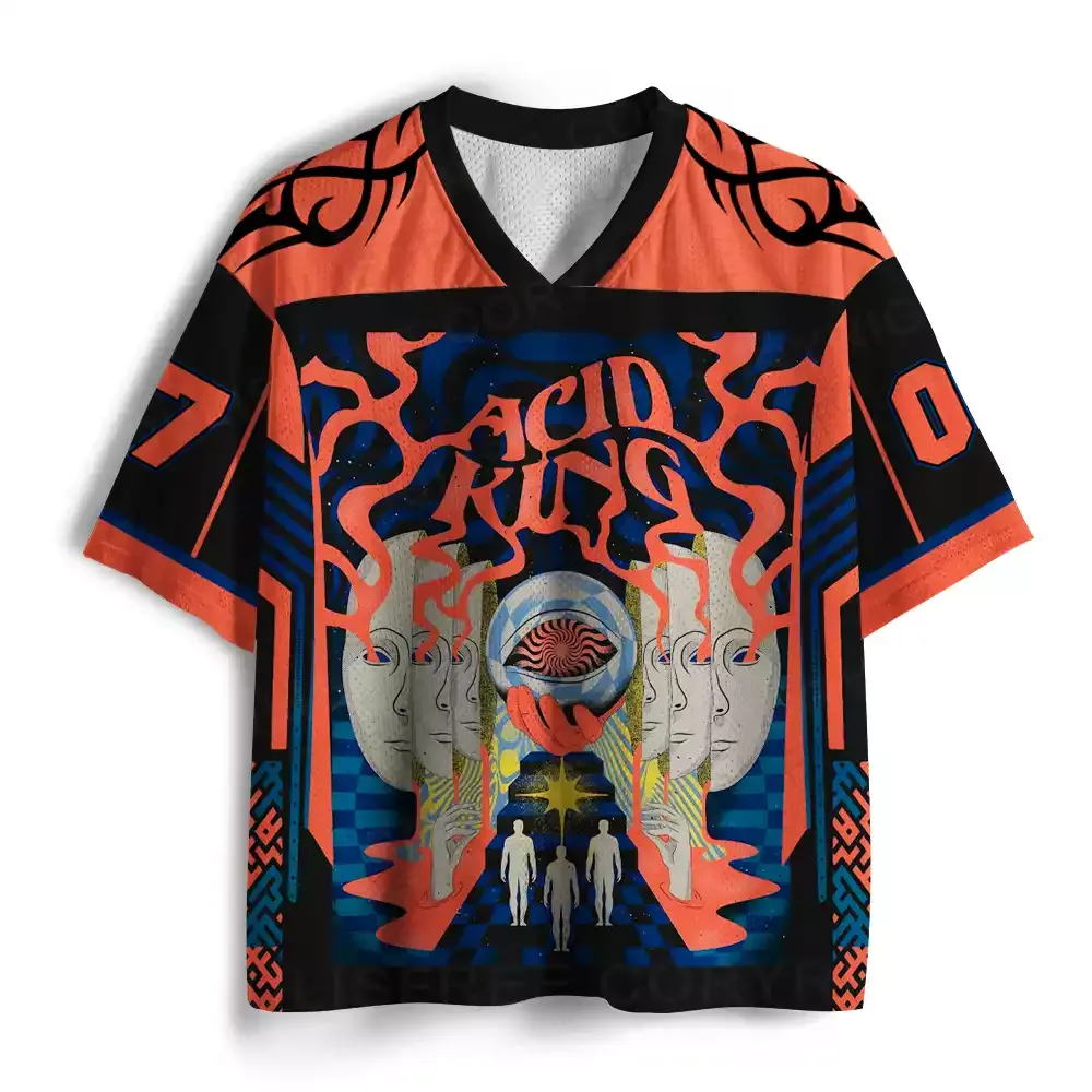 Psychedelic King Occult Eye Mesh Jersey