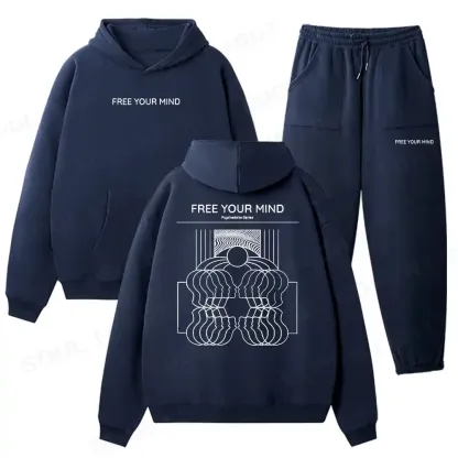 Inner Frequency Fleece Hoodie Set