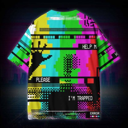 Soulisfree TRAPPED IN THE SIGNAL Cotton Tee