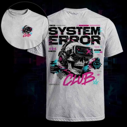 Soulisfree System Error Club  Classic Tee