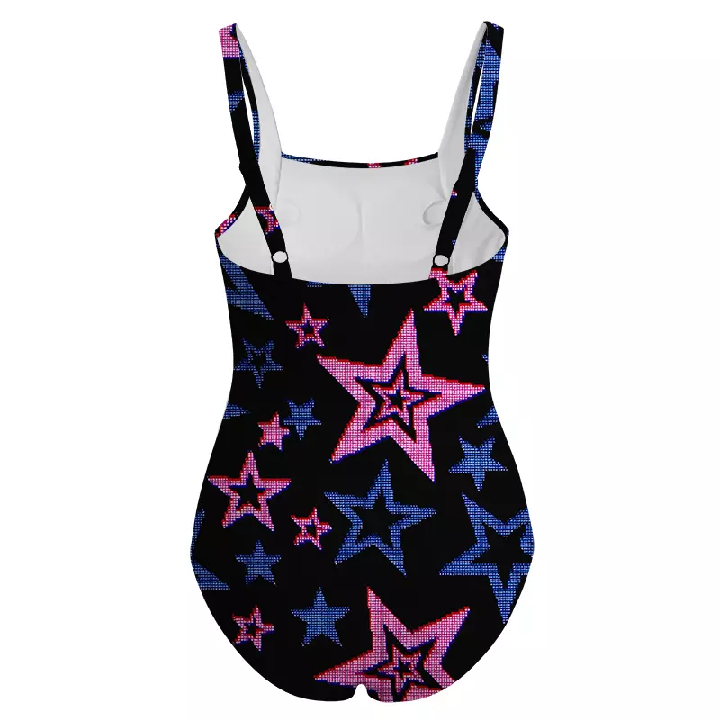Soulisfree Glow-In-The-Dark Stars One‑Piece Swimsuit