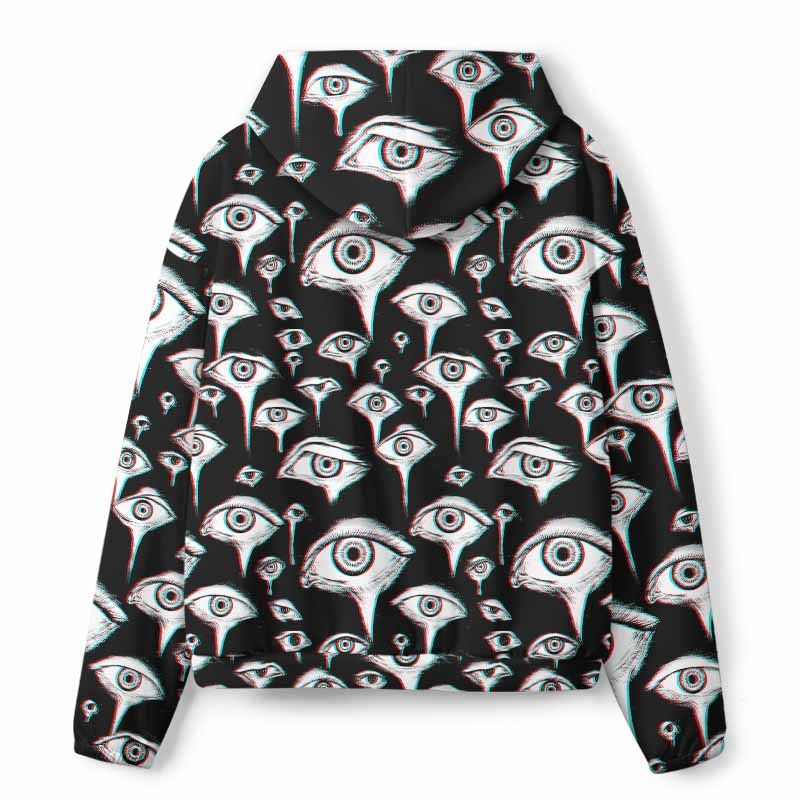 Soulisfree EYES EVERYWHERE All-Over Print Hoodie