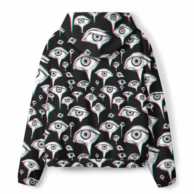 Soulisfree EYES EVERYWHERE All-Over Print Hoodie