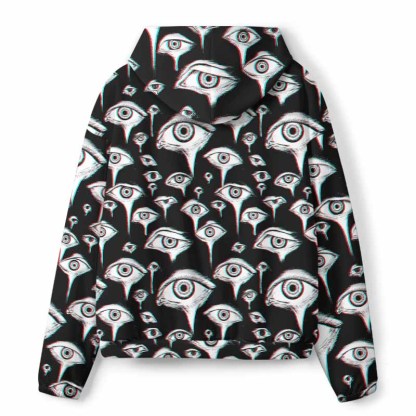 Soulisfree EYES EVERYWHERE All-Over Print Hoodie